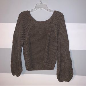 off shoulder sweater || cotton emporium